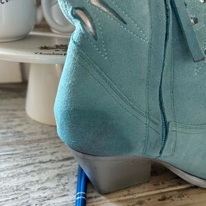 Women's Blue Ankle Boots